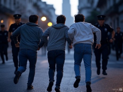 Que sean unidos porque esa es la ley primera: tres hermanos desataron disparos, persecuciones y allanamientos