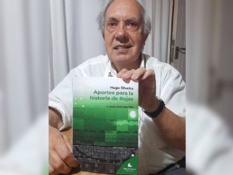 Hugo Silveira presentará el Tomo 2 de Aportes para la Historia de Rojas