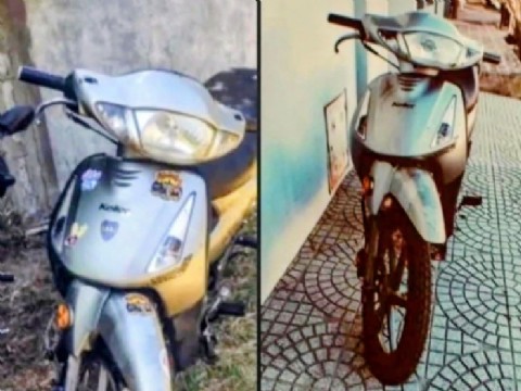 Le robaron la moto mientras estaba en su trabajo y piden ayuda para encontrarla