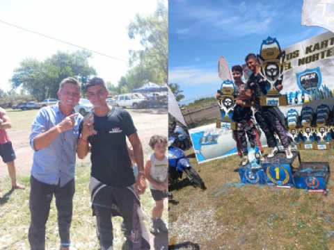 Detomassi brilló en casa y se consagró campeón del Karting PKN