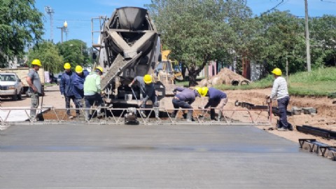 La segunda etapa de pavimentación de la avenida Diego Trillo llega a su etapa final