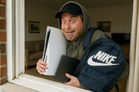 Detuvieron a un hombre tras ser identificado por cámaras en un robo domiciliario