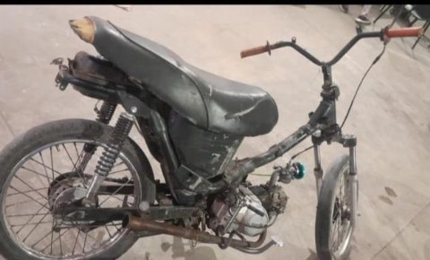 Secuestraron una moto por circular sin patente ni documentación