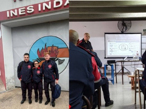 Bomberos voluntarios avanzan en una nueva etapa de capacitación operativa