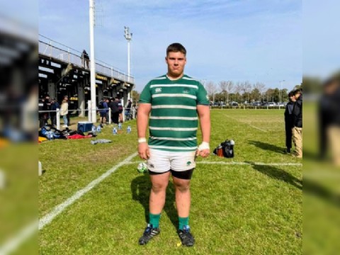 Rojas aporta talento al rugby regional: Antonio Raposo fue citado a la UROBA