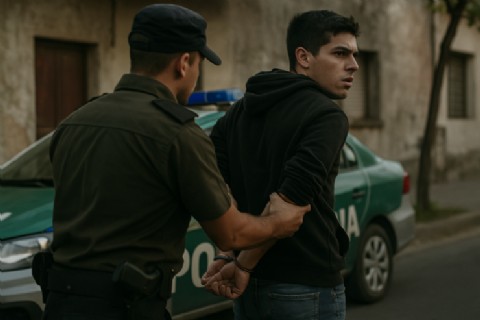 Un joven fue detenido por desobedecer medidas cautelares de protección hacia su madre
