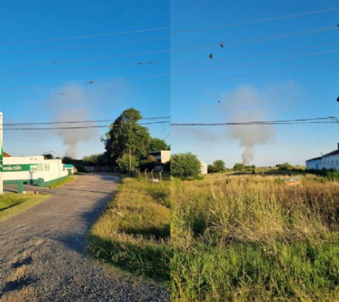 Otra vez en llamas: el basural volvió a incendiarse y genera preocupación en la ciudad