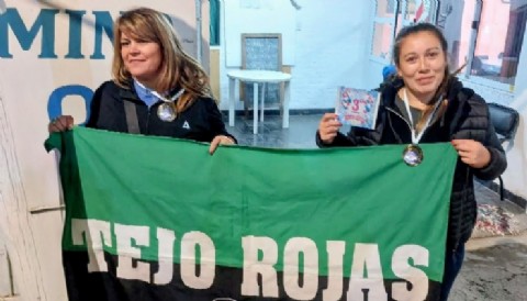 Dos rojenses subieron al podio en un torneo de tejo en Pergamino