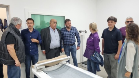 El intendente Román Bouvier recibió a integrantes de Rotary International