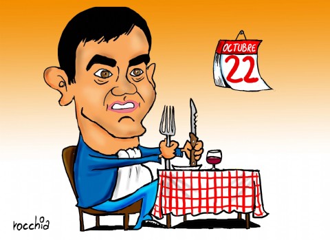 Esperando el plato fuerte