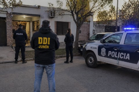La DDI Junín detuvo a dos sospechosos por una seguidilla de robos tras varios allanamientos