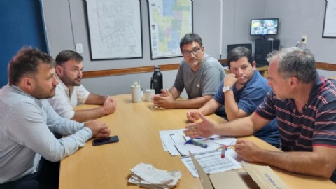 Bouvier se reunió con el nuevo secretario Vial para organizar el trabajo en caminos rurales