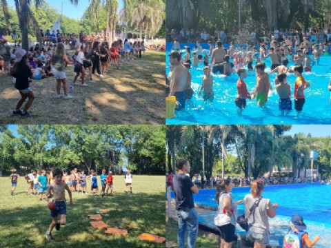 VIDEO | Con juegos y familias presentes, finalizó la Colonia Municipal en el CECIR