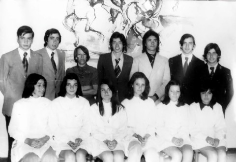 Egresados 1974 ENSNA Bachiller con Orientacion Docente