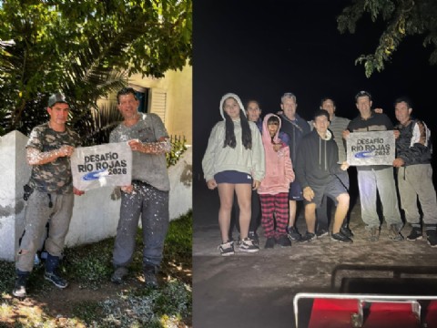 VIDEO | Desafío al Río Rojas: 81 kilómetros a pie por la costa del río