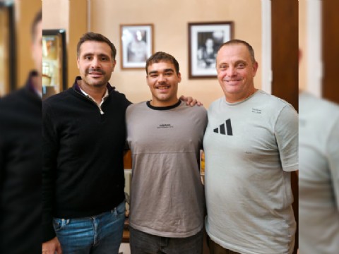 El municipio demostró su apoyo a Román Gaspar: "Acompañamos a nuestros jóvenes deportistas"