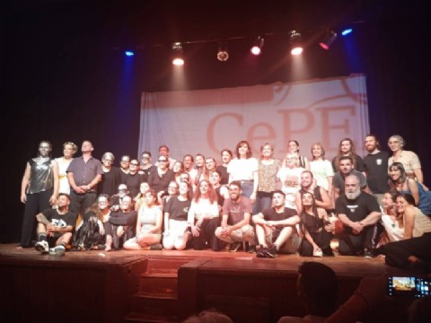 El Centro de Producción y Educación Artístico Cultural realizó su muestra anual en el Teatro TAFS