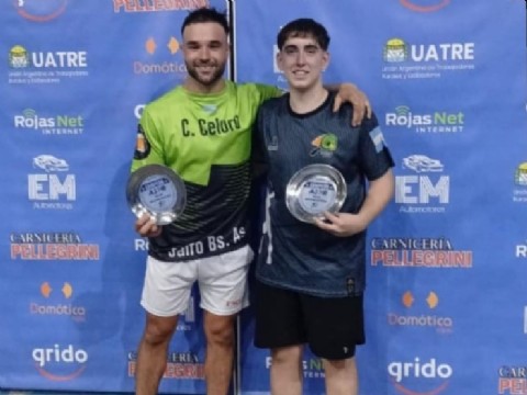 VIDEO | Pádel: el rojense Joaquín Nota, campeón del Rojas Master Challenger