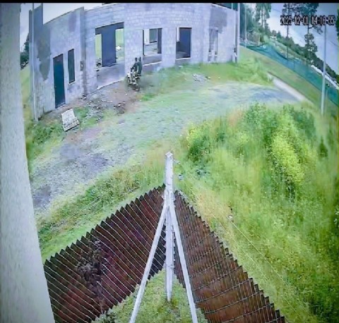 Robaron en una obra en construcción