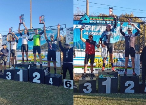 Ariel Aguilar ganó en Montes de Oca y volvió a destacarse en una competencia de Rural Bike
