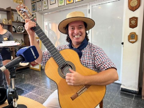 Nicolás Membriani, el embajador cultural que tiene Rojas