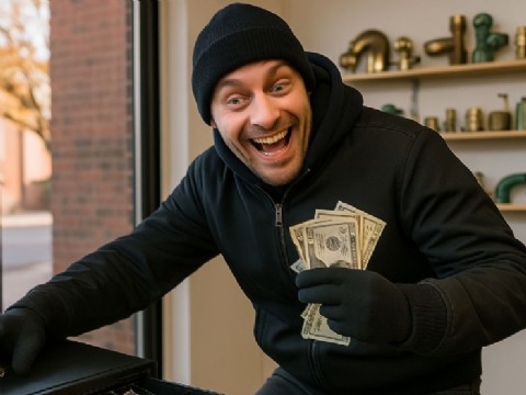 Un hombre cayó preso tras un allanamiento por el robo a un comercio