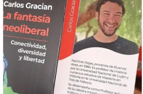 El historiador Carlos Gracián presenta su libro "La fantasía neoliberal" en el subsuelo del TAFS este sábado