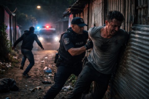 La Policía detuvo a un hombre por disturbios en La Loma