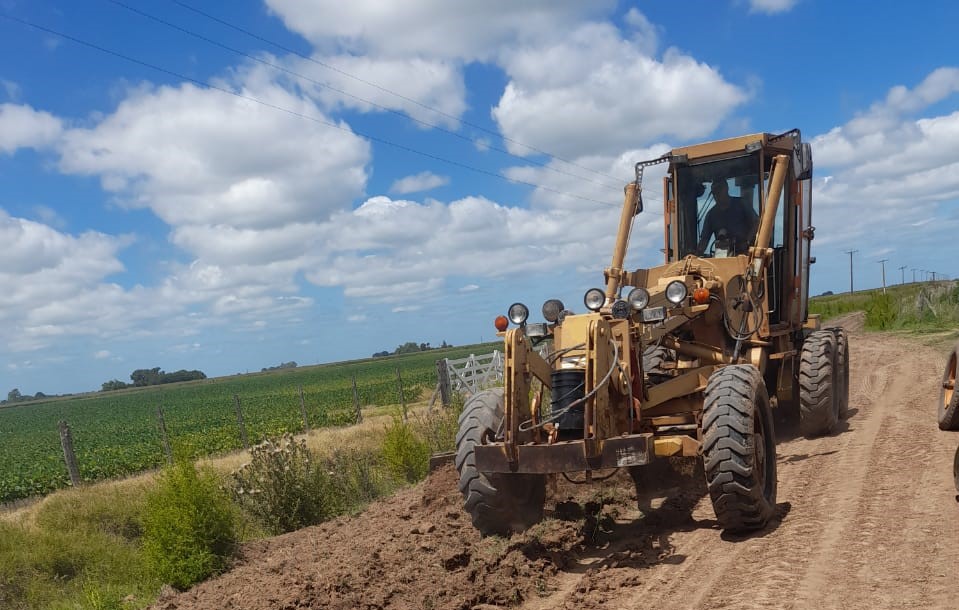 La Secretaría Vial intensifica trabajos en los caminos