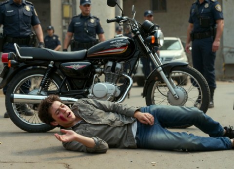 Detienen a un joven por resistencia a la autoridad y secuestran una moto