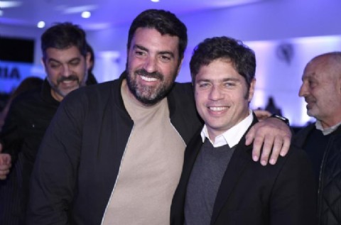 Baguear se mostró con Kicillof y llamó a frenar a Milei en el Congreso