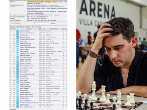 Diego Santos, noveno en el Campeonato Argentino