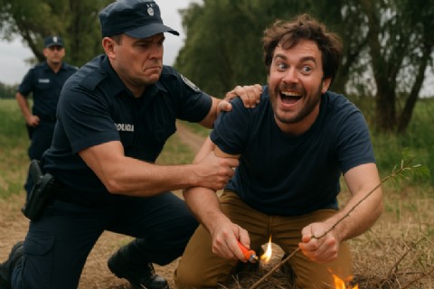 Detuvieron a un hombre por resistencia a la autoridad en la Ruta 188