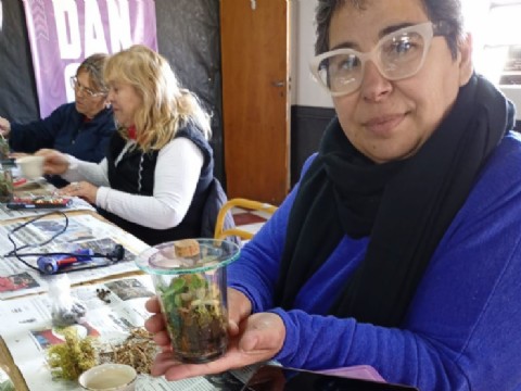 Se realizó un nuevo taller gratuito de jardinería especial