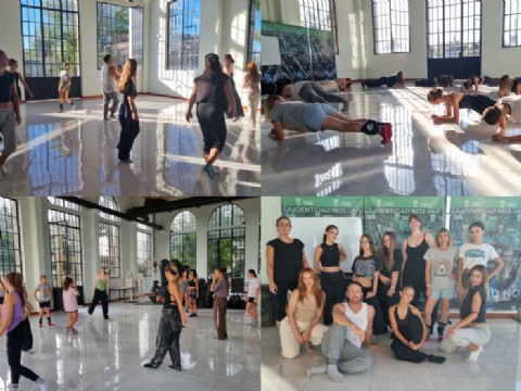 VIDEO | Se realizaron clases gratuitas del laboratorio de danzas contemporáneas Proyecto Cuerpos