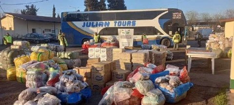 Gendarmería secuestró un micro con mercadería ilegal valuada en 240 millones de pesos y 220 kilos de marihuana