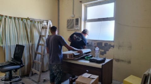 Avanzan obras de refacción en áreas clave del Hospital Municipal