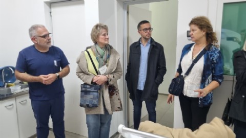 Autoridades del hospital local recibieron a delegación internacional del Rotary y compartieron proyectos de salud