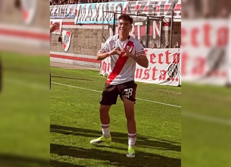 Gol de Santi Espíndola ante Lanús en la clasificación de River a semifinales