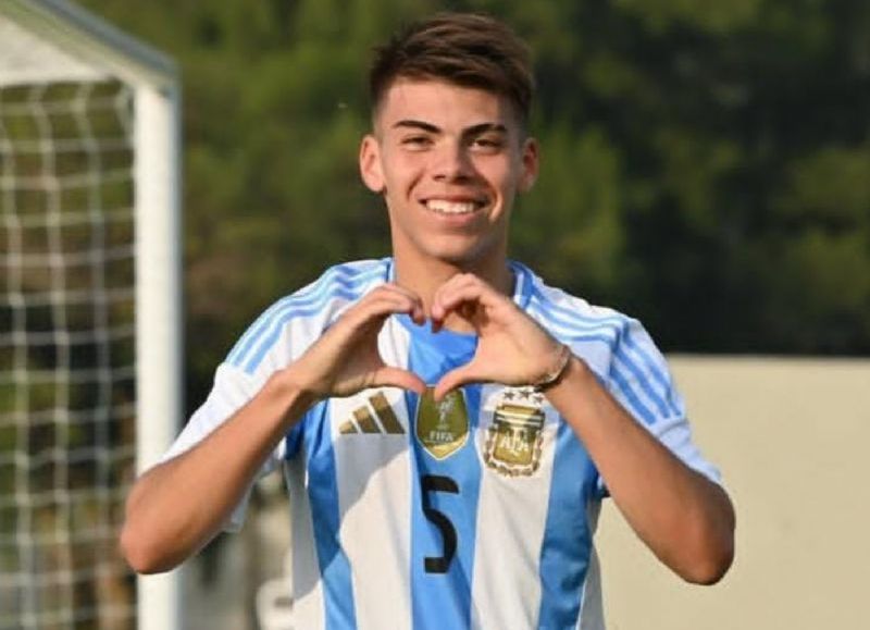 Santiago Espíndola citado a la Selección Argentina Sub-20