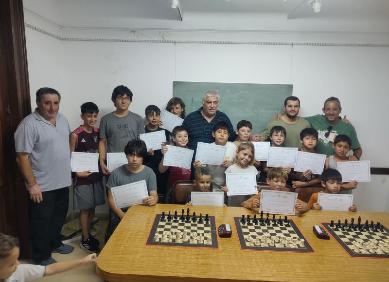 La Escuela Municipal de Ajedrez finalizó un año de enriquecedora actividad