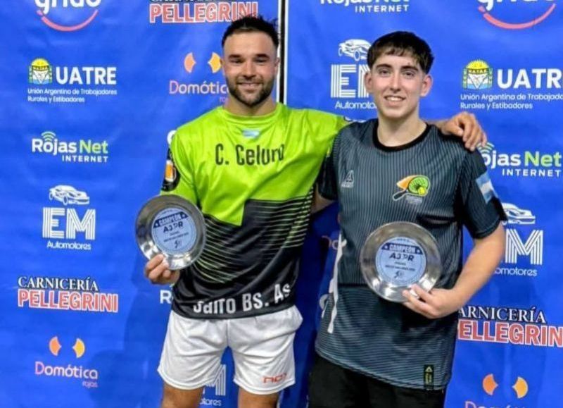 Rojenses protagonistas en el Open 200 de pádel disputado en Carmen de Areco