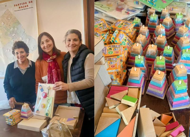 Jardines de infantes reciben nuevos materiales para sus juegotecas