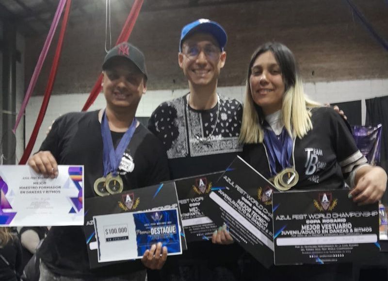 La academia Bombing Dance brilló en Rosario