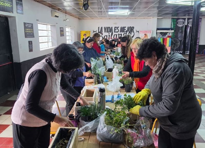 VIDEO | Más vecinos se sumaron al Seminario de Jardinería Especial con una propuesta por el Día del Padre