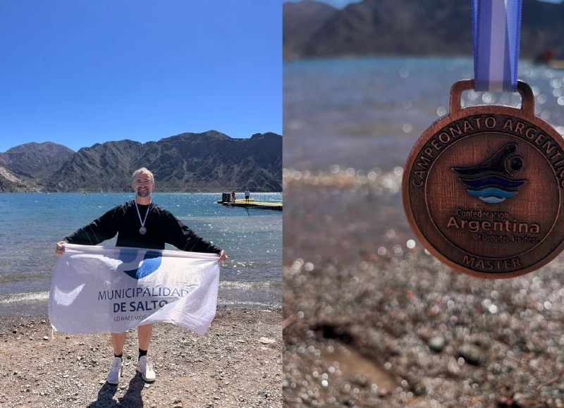 Podio nacional para el nadador saltense Lucas Monacci en San Juan