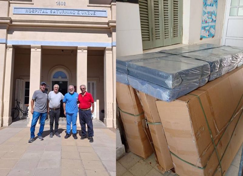El Hospital Municipal recibió la donación de dos camas