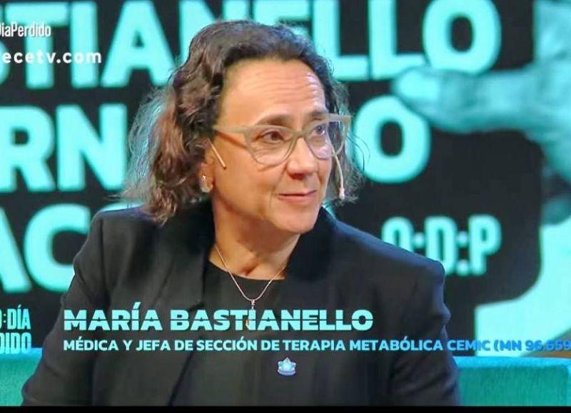 VIDEO | La médica rojense María José Bastianello, referente nacional en medicina nuclear y acceso a terapias innovadoras