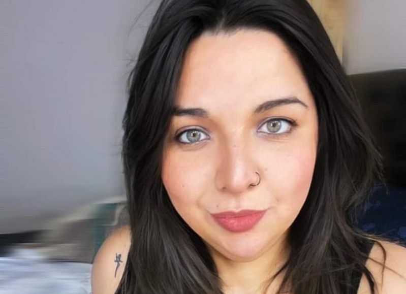 Nadia Barrios festeja este miércoles