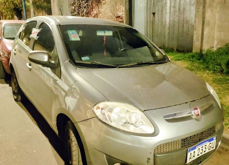 Hallaron en nuestra ciudad un auto que habría sido utilizado en un delito cometido en Junín